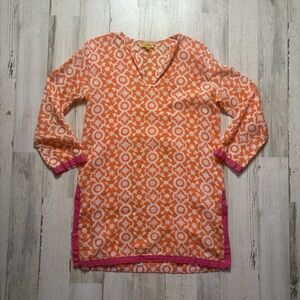 ROBERTA ROLLER RABBIT Tunic Blouse Size Small